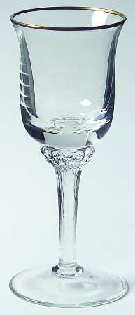 Gorham Gold Cordial Glass