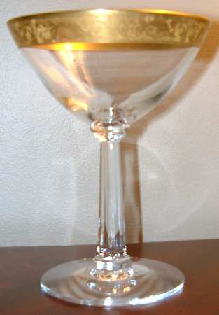 Gold Oxford (Gold) Champagne/Tall Sherbet