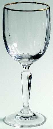 Golden Sunset Wine Glass