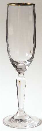 Golden Sunset Fluted Champagne