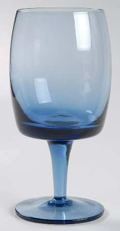 Images Medium Blue Water Goblet