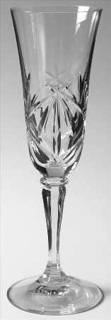 Juliana Clear Fluted Champagne