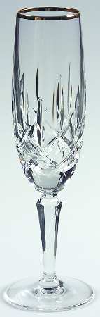 Lady Anne Gold Fluted Champagne