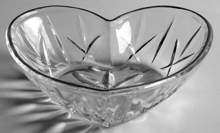 Lady Anne Platinum Heart Shape Bon Bon