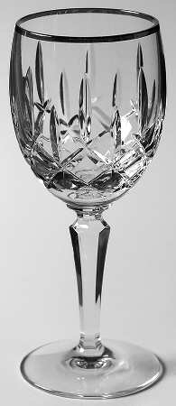 Lady Anne Platinum Wine Glass