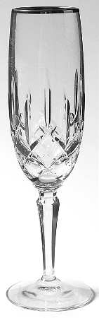Lady Anne Platinum Fluted Champagne