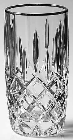 Lady Anne Platinum Highball Glass