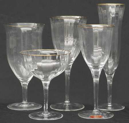 Laurin Gold 5 Piece Place Setting