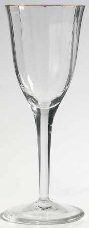 Laurin Gold Cordial Glass