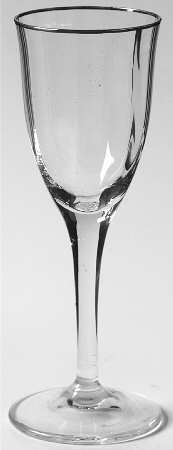 Laurin Platinum Cordial Glass