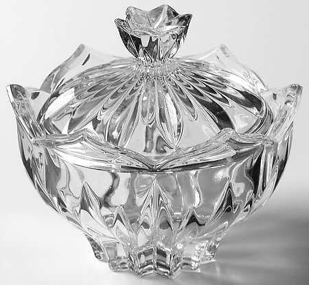 Lotus Sugar Bowl & Lid
