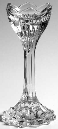 Lotus 7" Single Light Candlestick