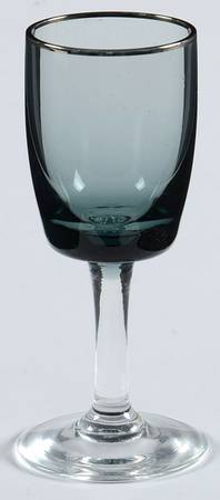 Midnight Mist (Smoke) Cordial Glass