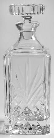 Monte Carlo Small Whiskey Decanter & Stopper