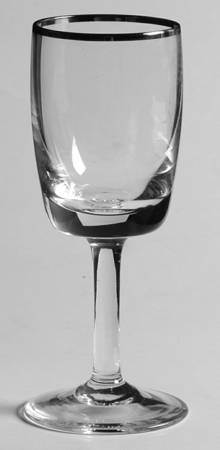 Moonrise-Moonglow Cordial Glass