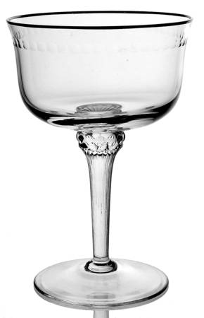 Monet (Platinum Trim) Champagne/Tall Sherbet