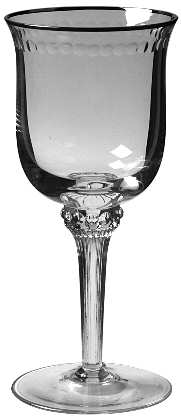 Monet (Platinum Trim) by Gorham Crystal