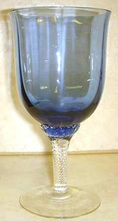 Octette Blue Water Goblet