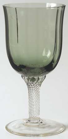 Octette Green Wine Glass