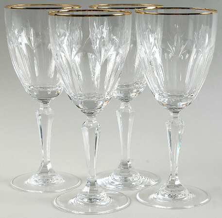 Royal Devon (Gold Trim) Water Goblet - Set of 4