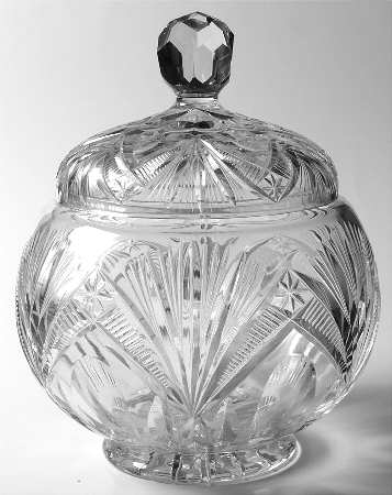 Rosewood (Older) Punch Bowl & Lid