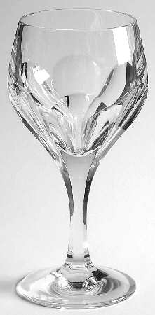 Sonja (Cut Panels) White Wine by Gorham Crystal