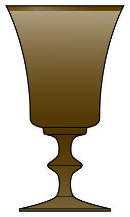 Valencia Brown Water Goblet
