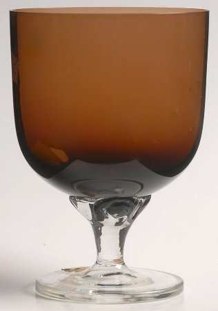 Zest Brown Water Goblet
