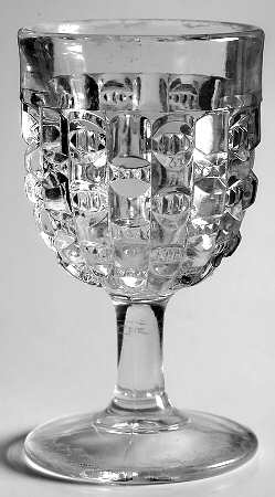 Cut Log Wine Glass