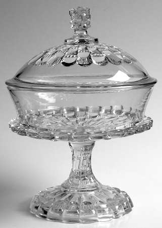 Cut Log Round Compote & Lid (Height X Width)