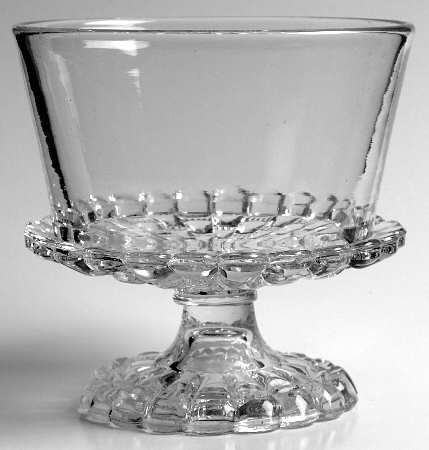 Cut Log Deep Round Compote (Height X Width)