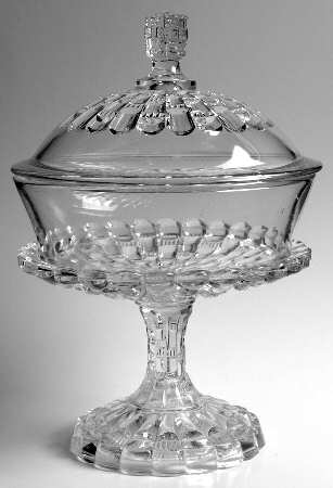 Cut Log Round Compote & Lid (Height X Width)