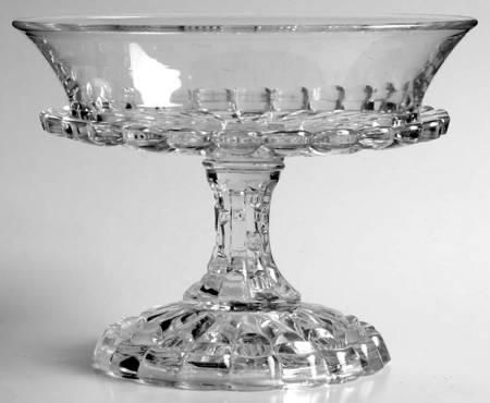 Cut Log Round Compote (Height X Width)