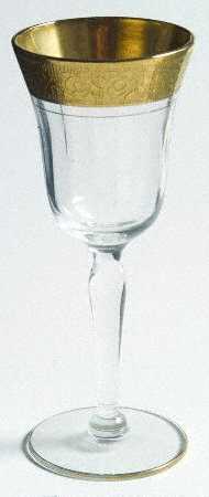 Rambler Rose 35 Gold (Optic) Wine Glass
