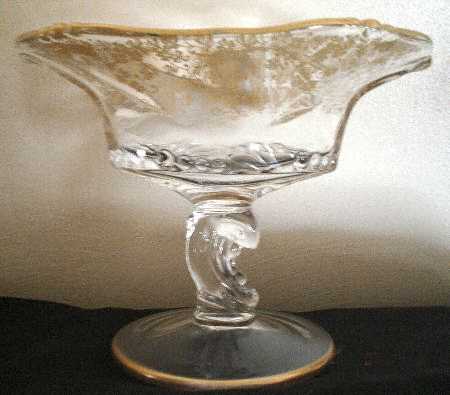Ivy (Decoration 75, Giftware) 4" Open Stemmed Jelly