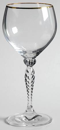 Ariana Gold Wine Glass