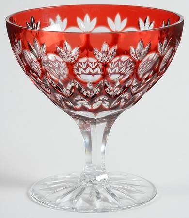 Dynasty Ruby Footed Dessert