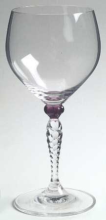 Ariana Aubergine by Gorham Crystal