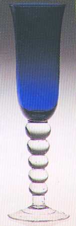 Progression Cobalt Fluted Champagne