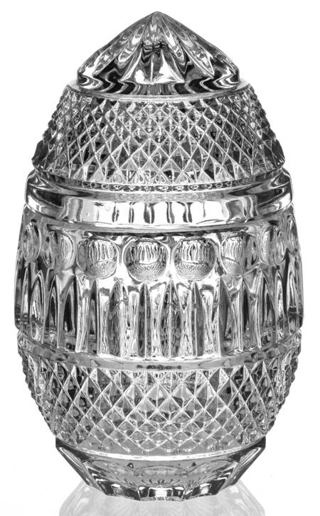 King Louis Oval Egg Box & Lid