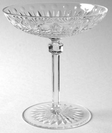 King Louis Round Compote (Height X Width)