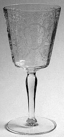 Bridal Bouquet Water Goblet