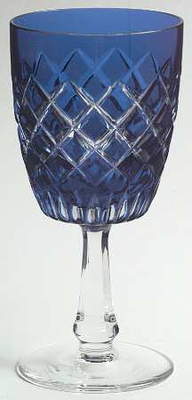 Fairfax Cobalt by Gorham Crystal