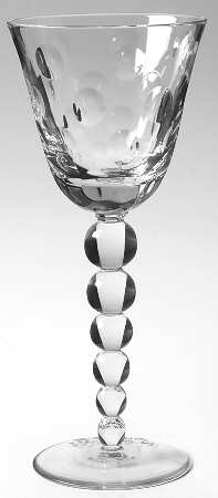 Bubbles Clear Wine Glass