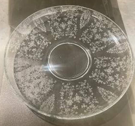 Reflection (Stem L17) Cupped Edge Torte Plate