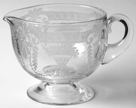 470-3 Footed Creamer