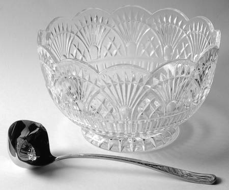 Freedom Punch Bowl & Metal Ladle