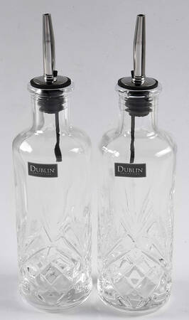 Dublin (Set of 2) Oil/Vinegar Bottle & Drizzle Spout