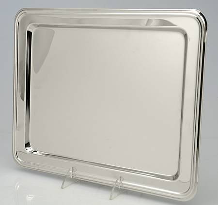 Dublin 14" Rectangular Silverplate Tray