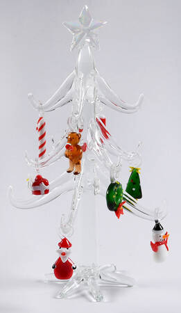 Winter Follies 9" Tree W/Ornaments